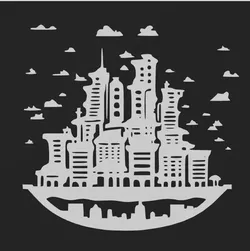 Modern 2D Wall Art Exclusive 2D Decor Collection 3D print model