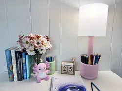 Paralane Rotating Desk Organizer Lamp