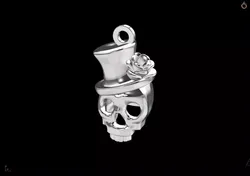 Skull Pendant 3D print model