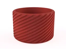 SPIRAL CACTUS PLANTER 3D print model
