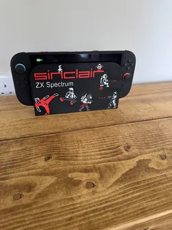 Switch 2 ZX Spectrum Themed Dock Face / Cover