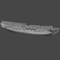 US Frigate USS Virginia  (28 guns),1776-82 & Blender Exporter, AOA-US-10