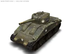 ww2 m4a3 tank