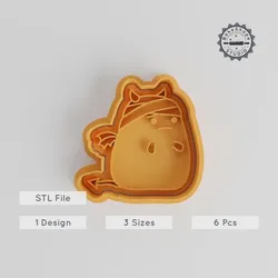 Bandage Cookie Cutter & Stamp, 6-Piece Set, S/M/L Sizes, Perfect for Fondant & Cookies, Healing Patch Design
