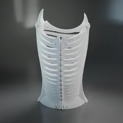 Chest vase