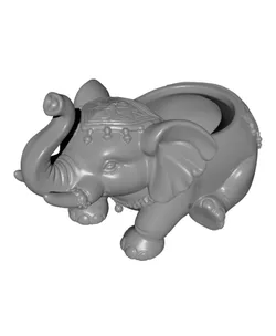 Cute Elephant Plant Pot Indoor Succulent Planter Decor
