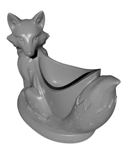 Cute Fox Plant Pot Indoor Succulent Planter Home Decor