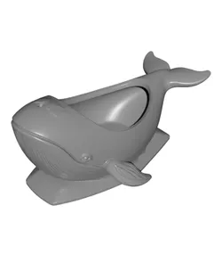 Decorative Whale Plant Pot Modern Indoor Succulent Planter