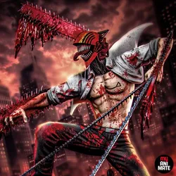 Denji & Beam (ChainsawMan) – STL for 3D Printing