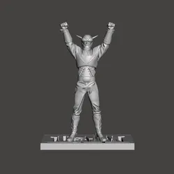 FAN ART SUPER INFRA-MAN 1975 poster POSE