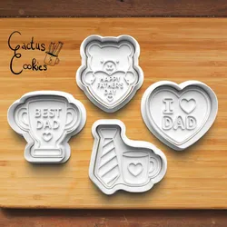 Father's Day Cookie Cutter set 1144