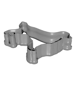 Golden Retriever Cookie Cutter STL File - 4 inches