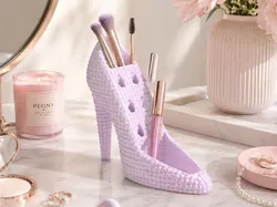 High Heel Organizer No 3 braided surface - Free 3D Print Model
