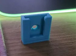 Hot Shoe Adapter_Wall 12mm Cutout - Free 3D Print Model