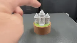 Kawaii Castle Fidget Clicker - Free 3D Print Model