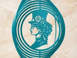 lady windmill - Free 3D Print Model