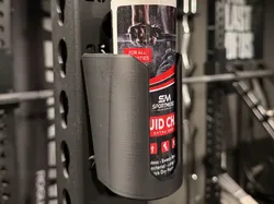 Liquid Chalk Holder for Gym 3x3 Squat Rack - Free 3D Print Model