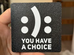 Mood Choice coaster - Free 3D Print Model