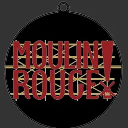 Moulin Rouge - Christmas Ornament