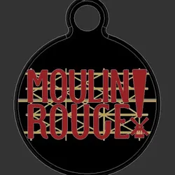 Moulin Rouge Keyring