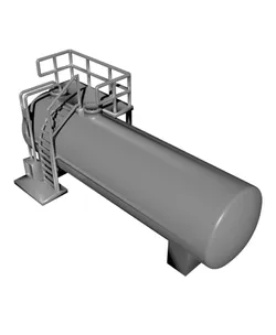 N Scale Diesel Storage Tank