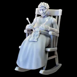 Nitting Grandma - Fantasy Tavern District Vol II
