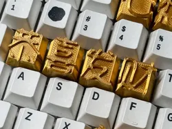 Prosperity Keycap Mechanical Keyboard No.005 - Free 3D Print Model