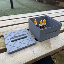 Stackable Ammo 17ml Dropper Storage Boxes