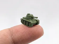 The world's smallest tank (Nozzle 0.4) - Free 3D Print Model
