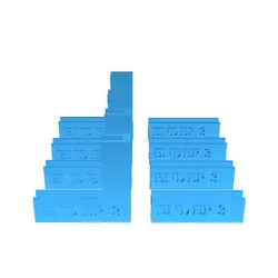 مجاني Tools & Spare Parts STL تنزيل - Grapas cristal - Clapani 3D Printers