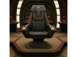 Alien Command Chair- Star Trek