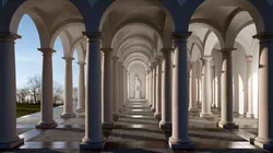 Arched Vaulted Gallery 3D model