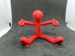 Balloon UFO Alien Creature Figure