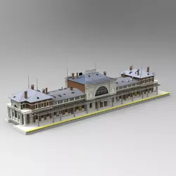 Bonn Station 3D model