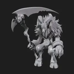 Characters & Creatures STL Download - Baphomet ROby mEewEi !!