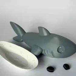 Characters & Creatures STL Download - Shark (Multiparts)by Pawprints