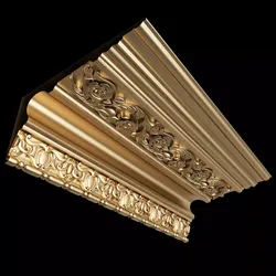 Cornice Decoration Molding 06 Low-poly 3D model