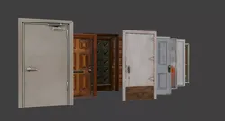 Doors asset pack  3D model