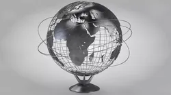 Earth Globe With Stand 3D model
