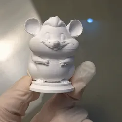 Fișiere pentru imprimante 3D | Fișier 3MF | Chubby Smile Mouse
