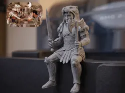 Gladiador Tigris de la Galia - Modelo de impresión 3D gratuito