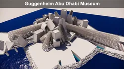 Guggenheim Abu Dhabi Museum 3D model