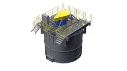 Industrial Vertical Crusher  3D model