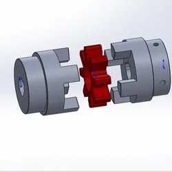 Jaw Coupling (Flexible Shaft Coupling)