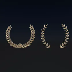 Laurel Wreath 3D model