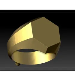 MAN RING HEXAGON EU NUMBER N62