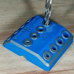 Multi-Angle Drill Jig - 30° 45° 90° Precision Drilling Guide