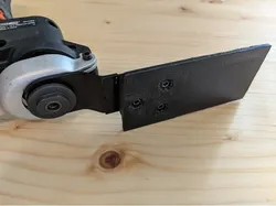 Oscillating blade sander attachment