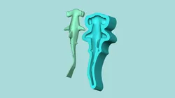 Other STL indir - Hammerhead Shark Mold - Silicone Maker Template - guisommer