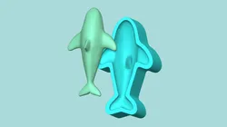 Other STL تنزيل - Orca Whale Mold - Silicone Maker Template - guisommer